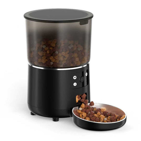 IPSKY PFF040 1080P HD Smart Pet Feeder Camera Wifi Enabled 2-Way Audio Night Vision Automatic Food Dispenser for Pet Life Security
