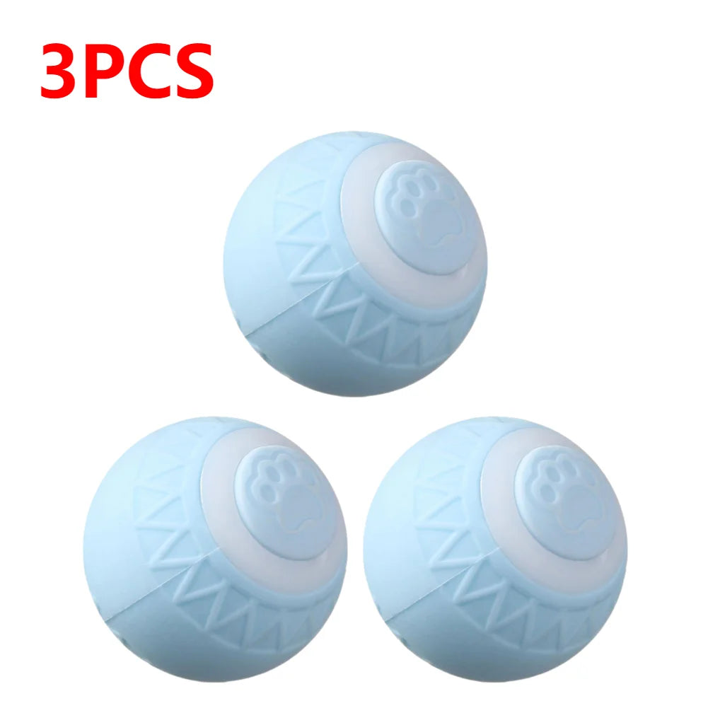 Cat Interactive Ball Automatic Rolling Ball Electric Cat Ball Toys for Cats and Kittens
