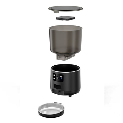 IPSKY PFF040 1080P HD Smart Pet Feeder Camera Wifi Enabled 2-Way Audio Night Vision Automatic Food Dispenser for Pet Life Security