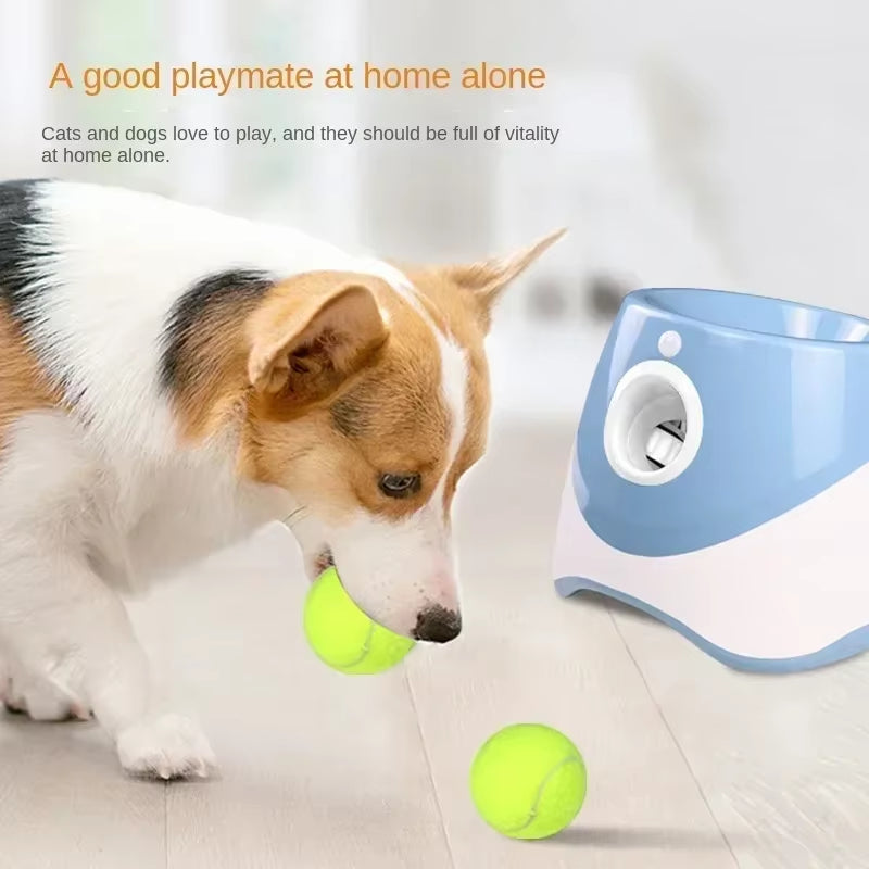 Catapult for Dogs Ball Launcher Dog Toy Tennis Ball Launcher Jumping Ball Pitbull Toys Tennis Ball Machine Automatic Throw Pet